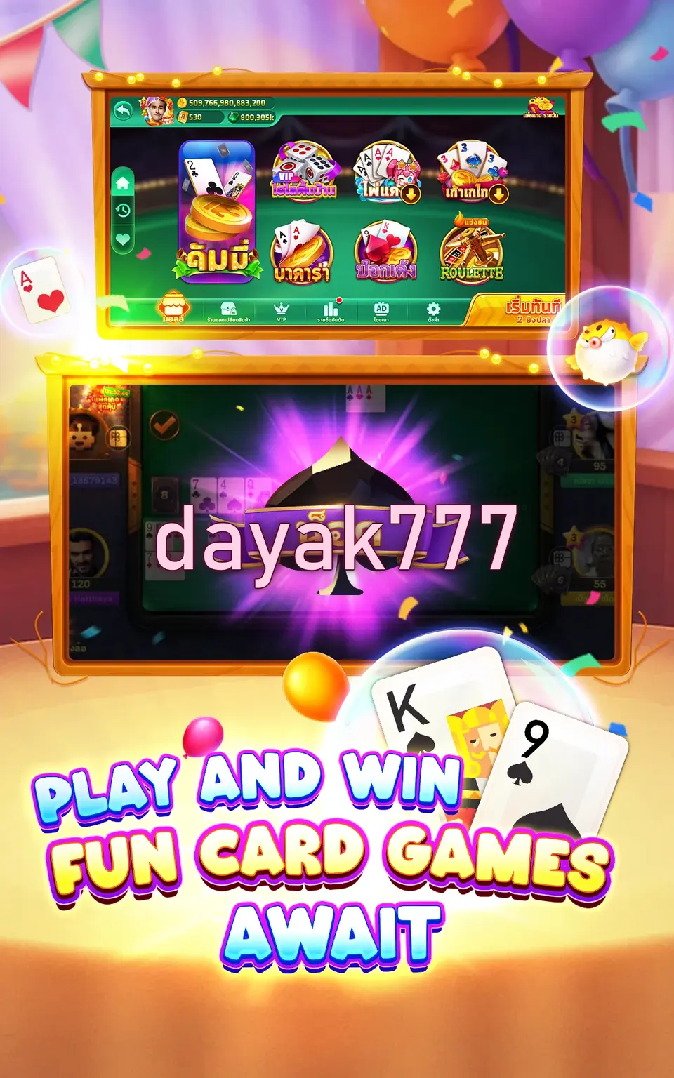 dayak777 Tangkapan Layar - APK Resmi